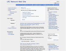 Tablet Screenshot of lrcnetwork.org